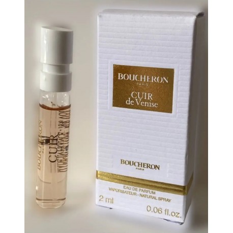 Boucheron Cuir de Venise 2 ml 0,06 fl. Unze. oz. Offizielle Parfümproben