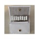 Creed offizielles Parfümproben-Set mit Luxus-Lederetui - weiblich 8 x 1,7 ml 8 x 0,055 fl. oz.